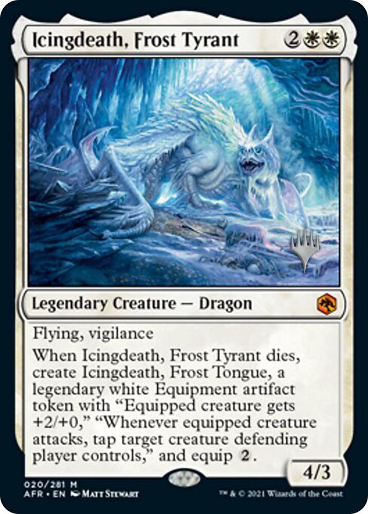Icingdeath, Frost Tyrant (Promo Pack) [Dungeons & Dragons: Adventures in the Forgotten Realms Promos]