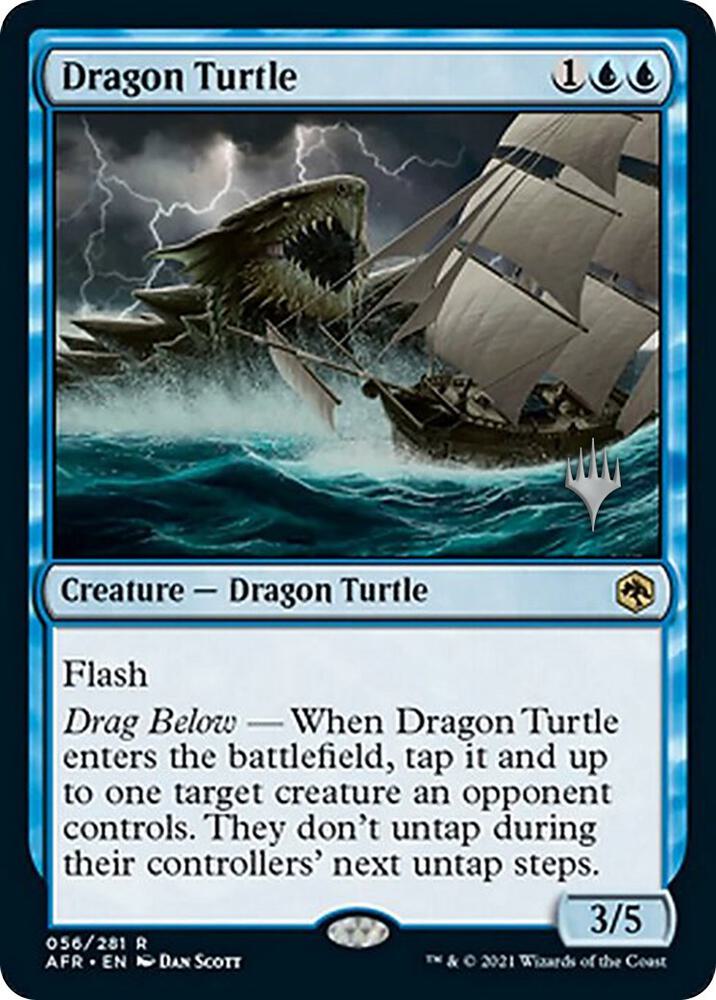 Dragon Turtle (Promo Pack) [Dungeons & Dragons: Adventures in the Forgotten Realms Promos]