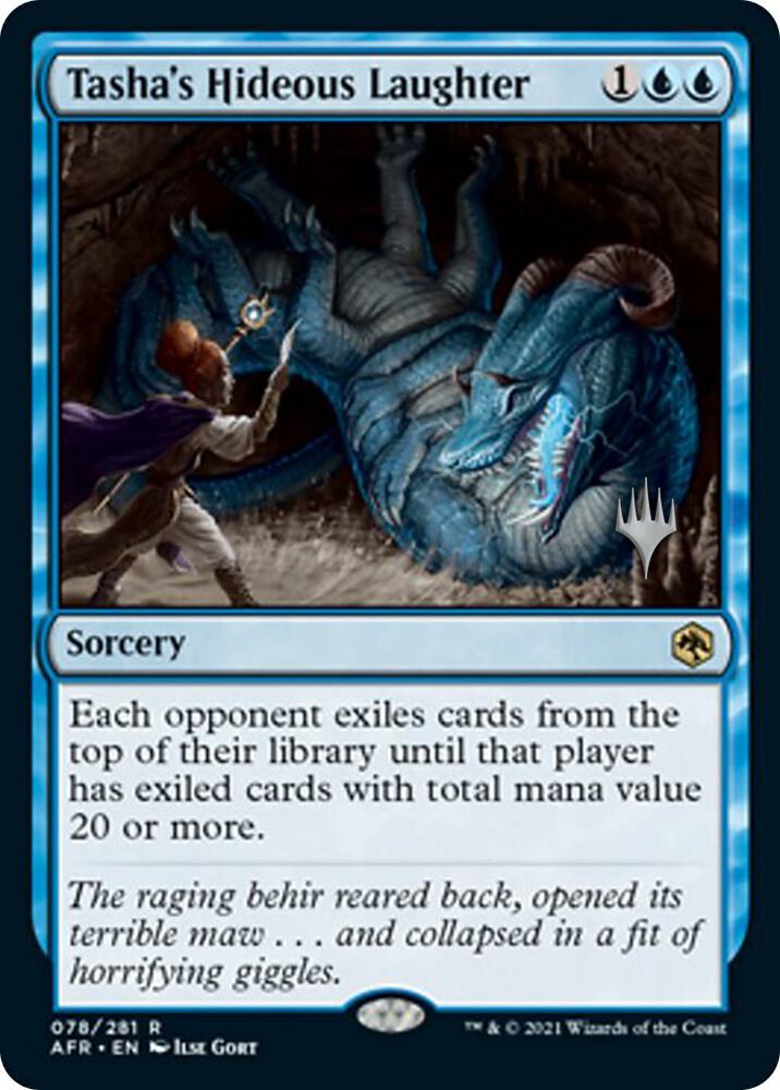 Tasha's Hideous Laughter (Promo Pack) [Dungeons & Dragons: Adventures in the Forgotten Realms Promos]