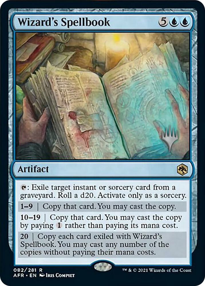 Wizard's Spellbook (Promo Pack) [Dungeons & Dragons: Adventures in the Forgotten Realms Promos]