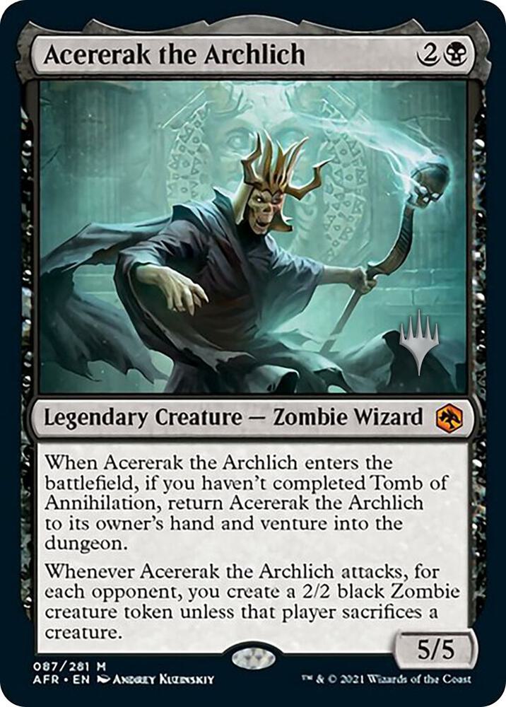 Acererak the Archlich (Promo Pack) [Dungeons & Dragons: Adventures in the Forgotten Realms Promos]