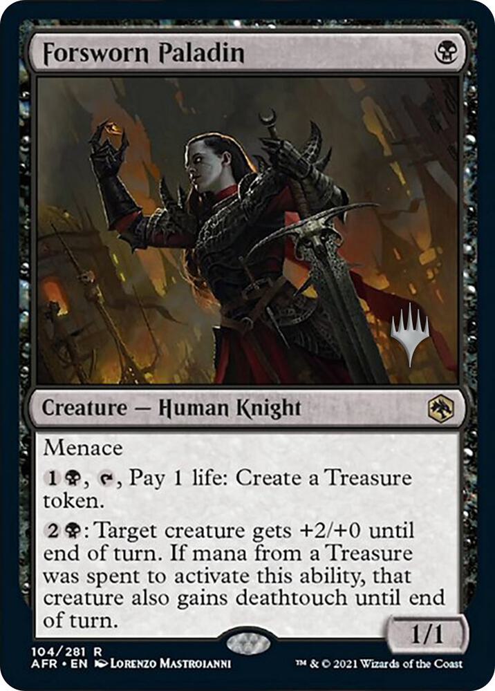 Forsworn Paladin (Promo Pack) [Dungeons & Dragons: Adventures in the Forgotten Realms Promos]