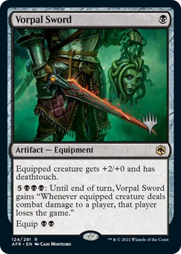 Vorpal Sword (Promo Pack) [Dungeons & Dragons: Adventures in the Forgotten Realms Promos]