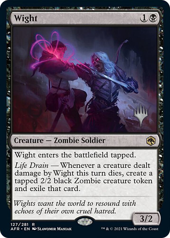Wight (Promo Pack) [Dungeons & Dragons: Adventures in the Forgotten Realms Promos]