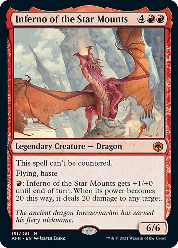 Inferno of the Star Mounts (Promo Pack) [Dungeons & Dragons: Adventures in the Forgotten Realms Promos]