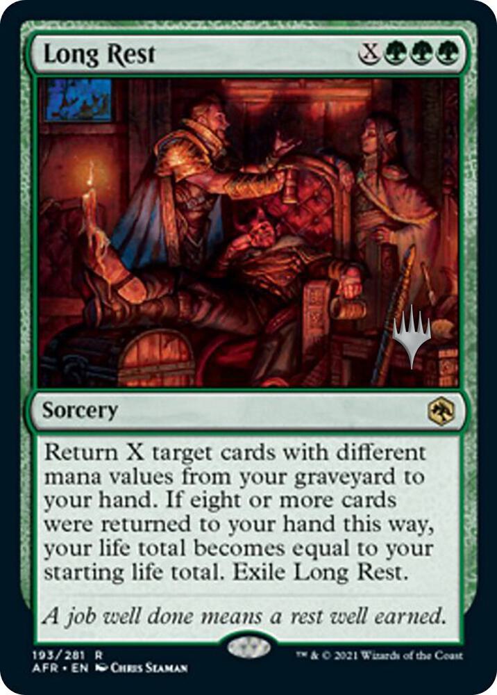 Long Rest (Promo Pack) [Dungeons & Dragons: Adventures in the Forgotten Realms Promos]