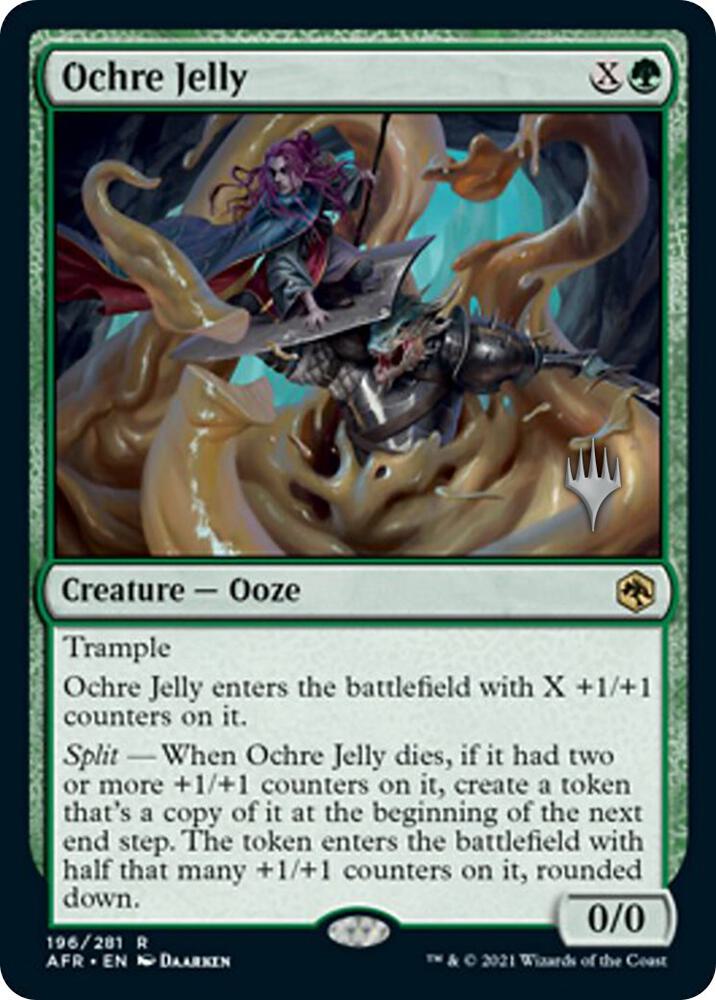 Ochre Jelly (Promo Pack) [Dungeons & Dragons: Adventures in the Forgotten Realms Promos]