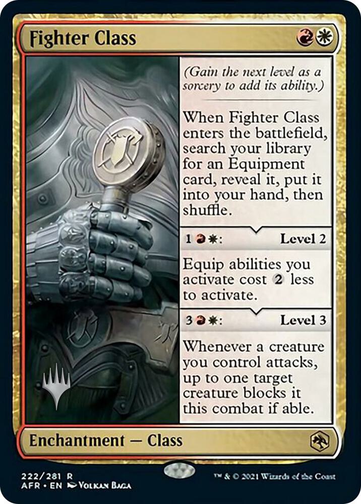 Fighter Class (Promo Pack) [Dungeons & Dragons: Adventures in the Forgotten Realms Promos]