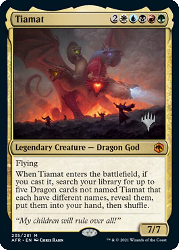Tiamat (Promo Pack) [Dungeons & Dragons: Adventures in the Forgotten Realms Promos]