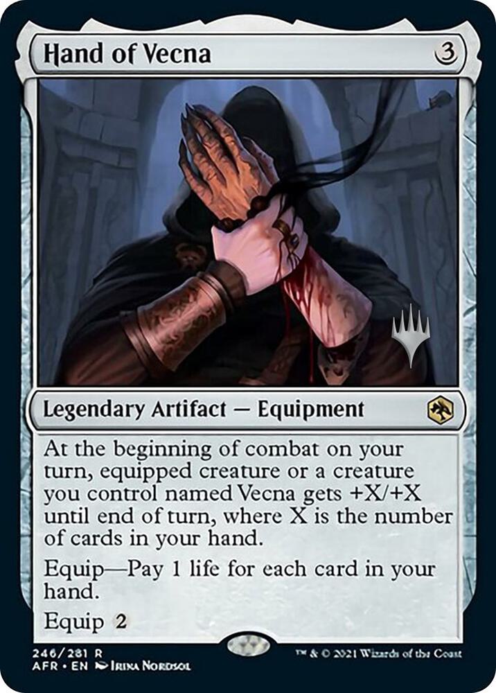 Hand of Vecna (Promo Pack) [Dungeons & Dragons: Adventures in the Forgotten Realms Promos]