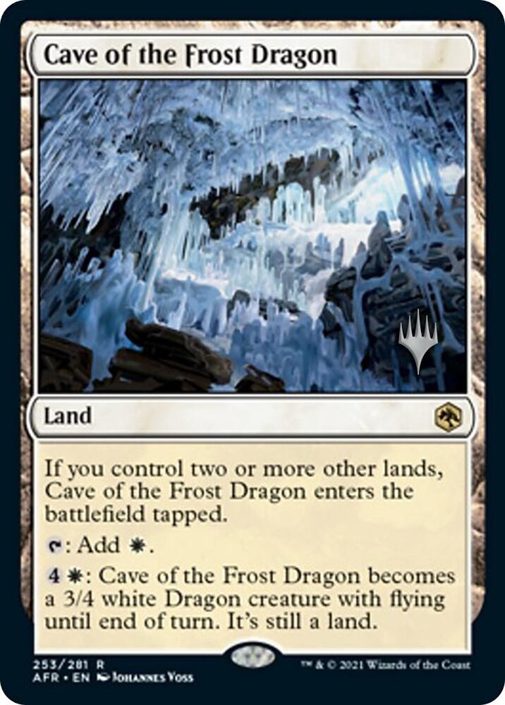Cave of the Frost Dragon (Promo Pack) [Dungeons & Dragons: Adventures in the Forgotten Realms Promos]