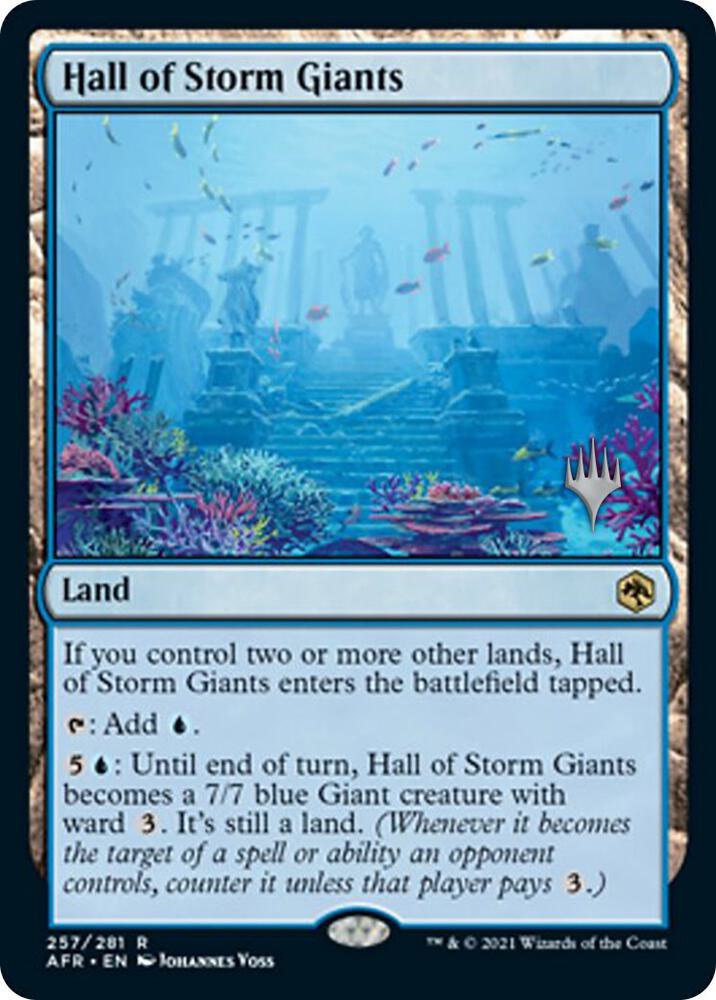 Hall of Storm Giants (Promo Pack) [Dungeons & Dragons: Adventures in the Forgotten Realms Promos]