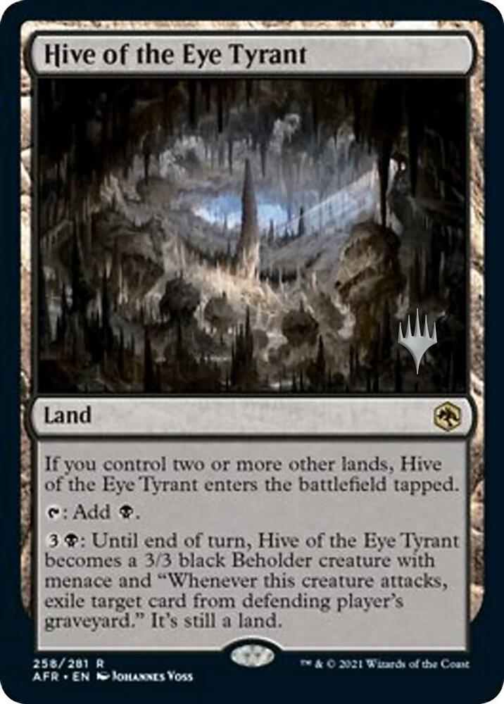 Hive of the Eye Tyrant (Promo Pack) [Dungeons & Dragons: Adventures in the Forgotten Realms Promos]