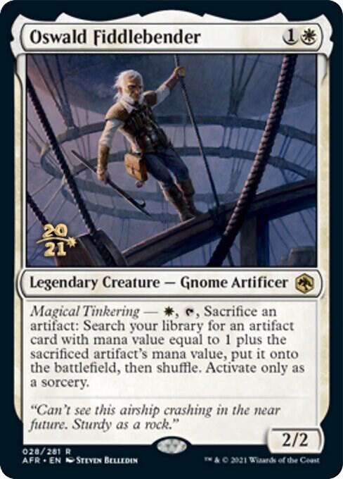 Oswald Fiddlebender [Dungeons & Dragons: Adventures in the Forgotten Realms Prerelease Promos]
