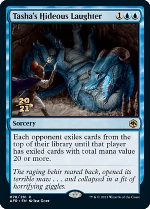 Tasha's Hideous Laughter [Dungeons & Dragons: Adventures in the Forgotten Realms Prerelease Promos]