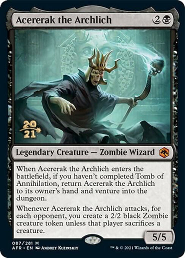 Acererak the Archlich [Dungeons & Dragons: Adventures in the Forgotten Realms Prerelease Promos]