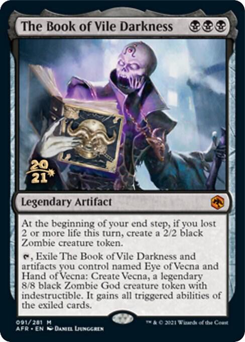 The Book of Vile Darkness [Dungeons & Dragons: Adventures in the Forgotten Realms Prerelease Promos]