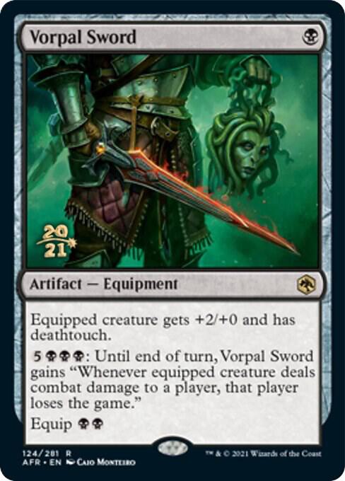 Vorpal Sword [Dungeons & Dragons: Adventures in the Forgotten Realms Prerelease Promos]