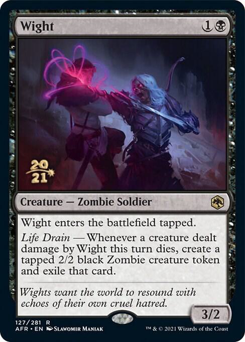 Wight [Dungeons & Dragons: Adventures in the Forgotten Realms Prerelease Promos]