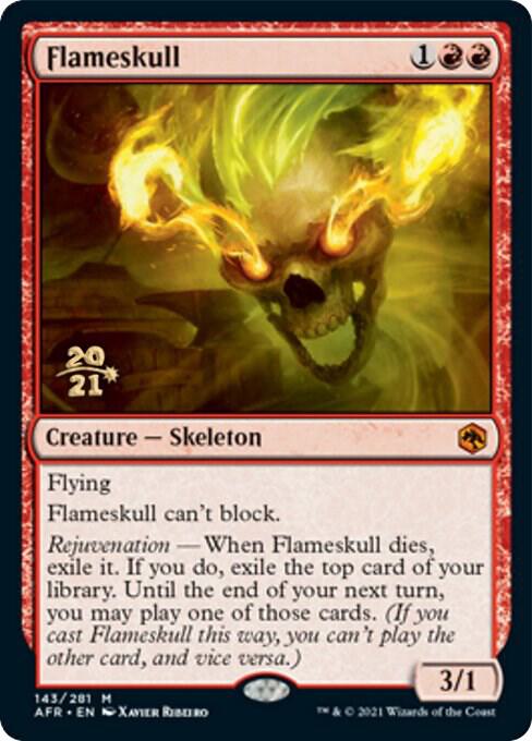 Flameskull [Dungeons & Dragons: Adventures in the Forgotten Realms Prerelease Promos]
