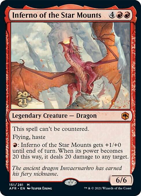 Inferno of the Star Mounts [Dungeons & Dragons: Adventures in the Forgotten Realms Prerelease Promos]