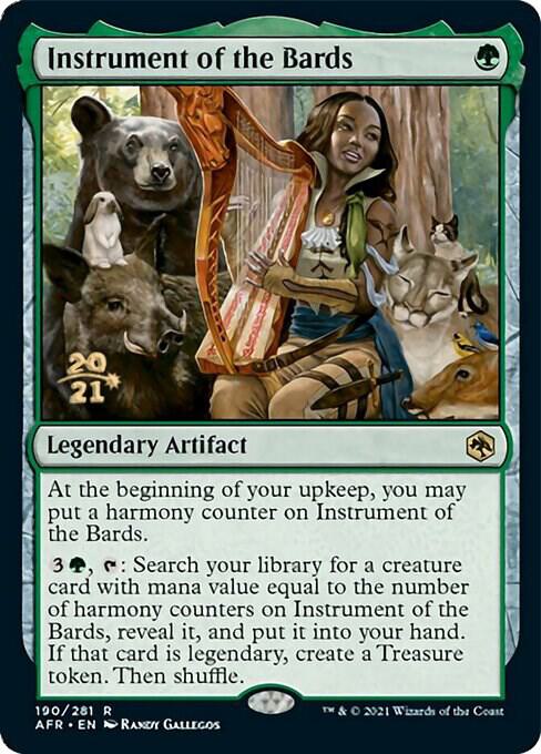 Instrument of the Bards [Dungeons & Dragons: Adventures in the Forgotten Realms Prerelease Promos]