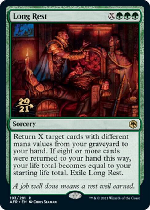 Long Rest [Dungeons & Dragons: Adventures in the Forgotten Realms Prerelease Promos]