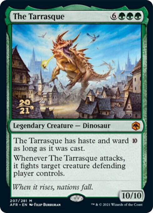 The Tarrasque [Dungeons & Dragons: Adventures in the Forgotten Realms Prerelease Promos]