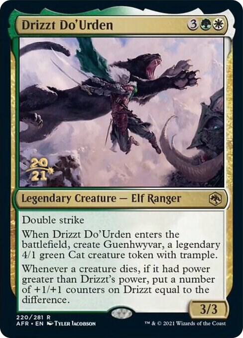 Drizzt Do'Urden [Dungeons & Dragons: Adventures in the Forgotten Realms Prerelease Promos]