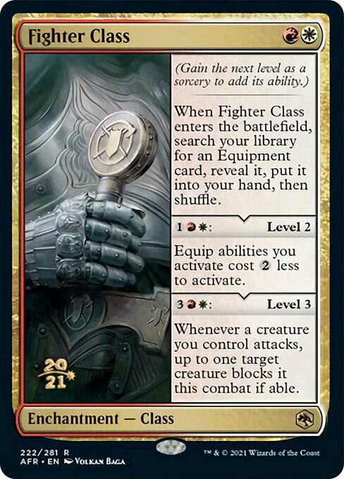 Fighter Class [Dungeons & Dragons: Adventures in the Forgotten Realms Prerelease Promos]
