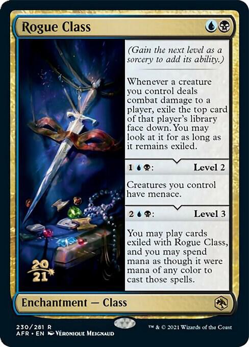 Rogue Class [Dungeons & Dragons: Adventures in the Forgotten Realms Prerelease Promos]