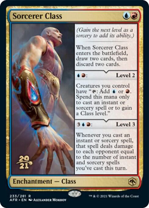 Sorcerer Class [Dungeons & Dragons: Adventures in the Forgotten Realms Prerelease Promos]