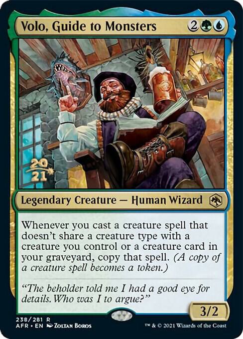 Volo, Guide to Monsters [Dungeons & Dragons: Adventures in the Forgotten Realms Prerelease Promos]