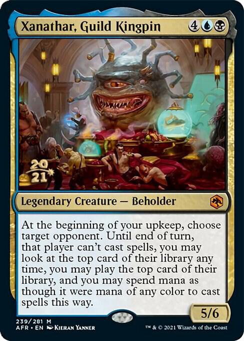 Xanathar, Guild Kingpin [Dungeons & Dragons: Adventures in the Forgotten Realms Prerelease Promos]
