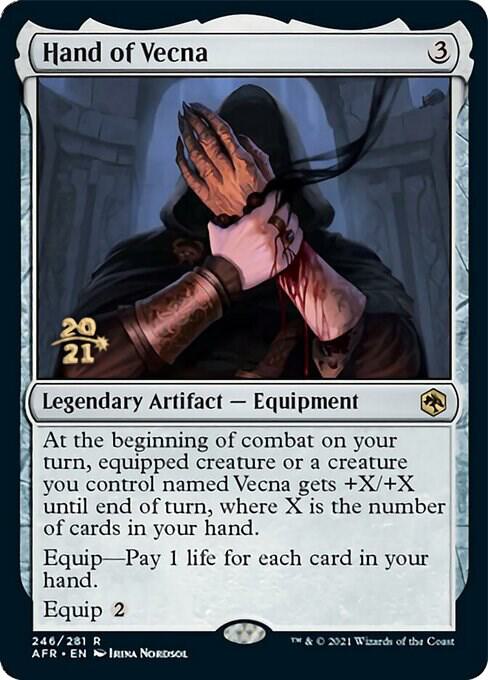 Hand of Vecna [Dungeons & Dragons: Adventures in the Forgotten Realms Prerelease Promos]