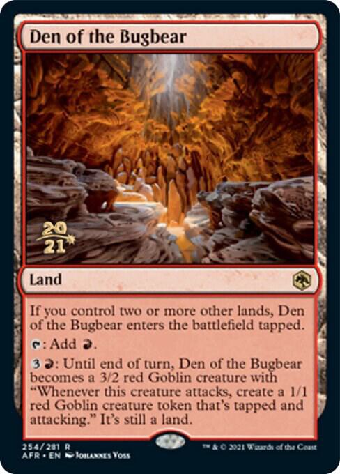 Den of the Bugbear [Dungeons & Dragons: Adventures in the Forgotten Realms Prerelease Promos]