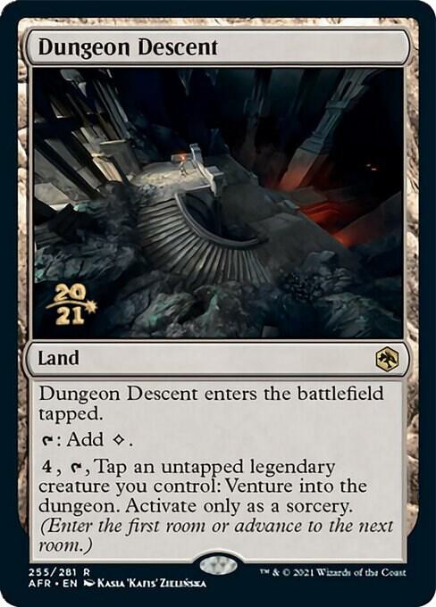 Dungeon Descent [Dungeons & Dragons: Adventures in the Forgotten Realms Prerelease Promos]