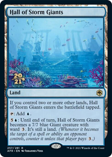 Hall of Storm Giants [Dungeons & Dragons: Adventures in the Forgotten Realms Prerelease Promos]