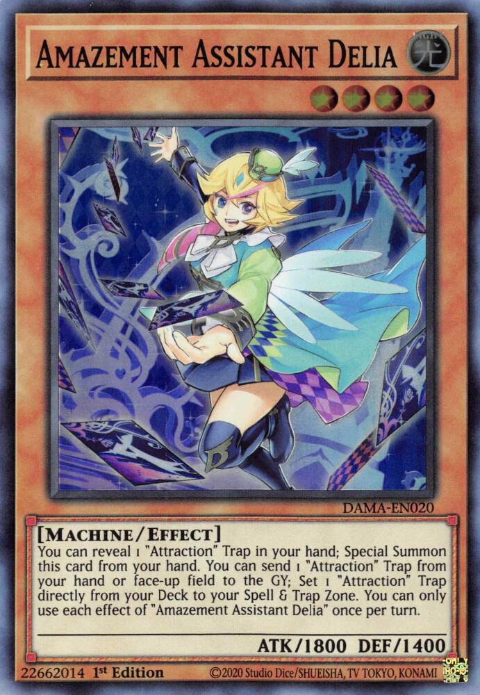 Amazement Assistant Delia [DAMA-EN020] Super Rare