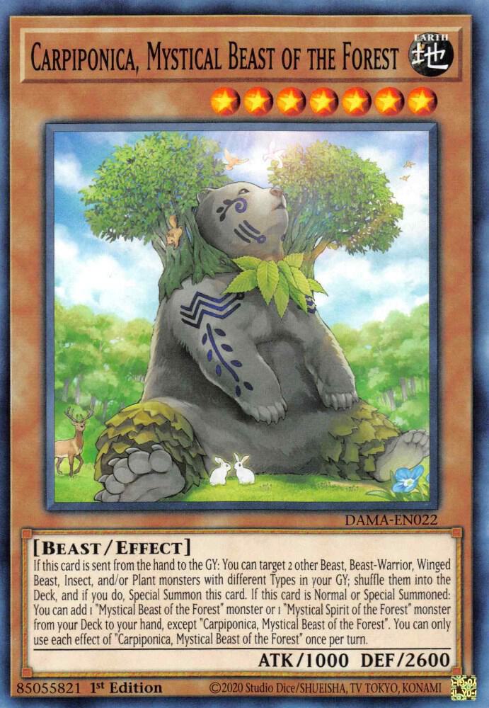 Carpiponica, Mystical Beast of the Forest [DAMA-EN022] Common
