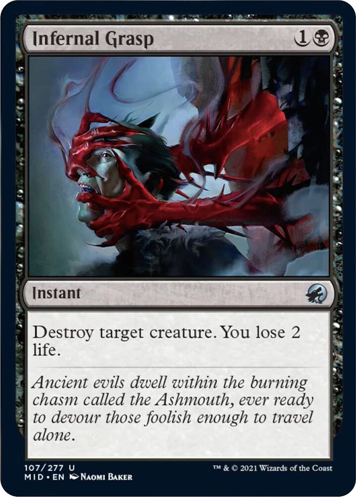 Infernal Grasp [Innistrad: Midnight Hunt]