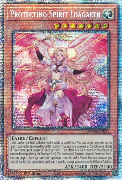 Protecting Spirit Loagaeth [DAMA-EN025] Starlight Rare