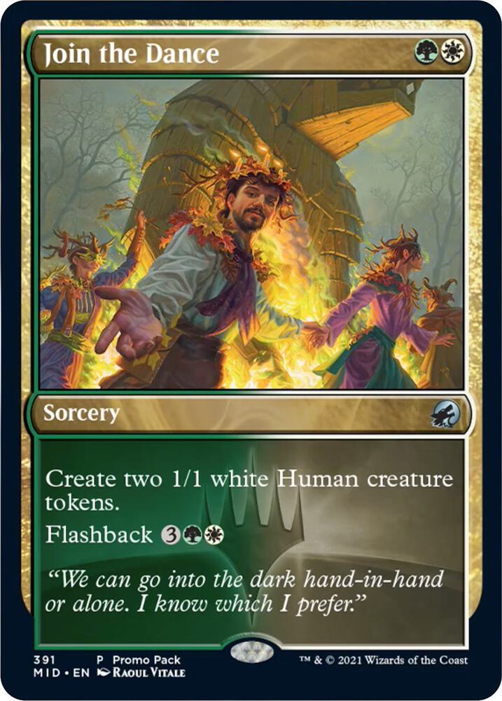 Join the Dance (Promo Pack) [Innistrad: Midnight Hunt Promos]