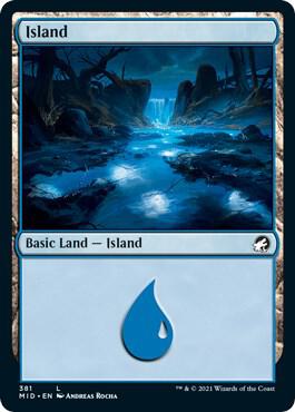 Island (381) [Innistrad: Midnight Hunt]