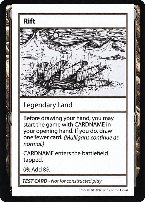 Rift (2021 Edition) [Mystery Booster Playtest Cards]