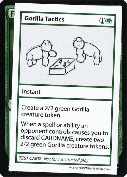 Gorilla Tactics (2021 Edition) [Mystery Booster Playtest Cards]