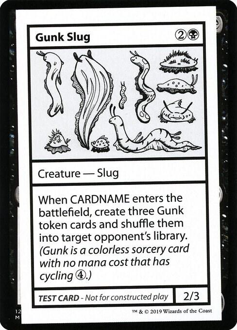 Gunk Slug (2021 Edition) [Mystery Booster Playtest Cards]