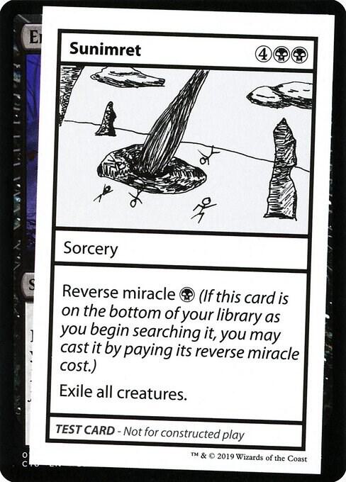 Sunimret (2021 Edition) [Mystery Booster Playtest Cards]