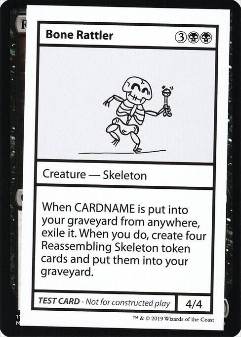 Bone Rattler (2021 Edition) [Mystery Booster Playtest Cards]