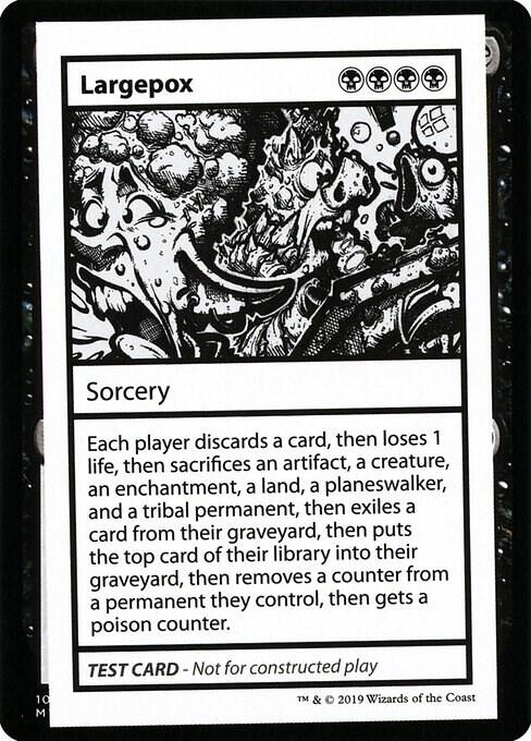 Largepox (2021 Edition) [Mystery Booster Playtest Cards]